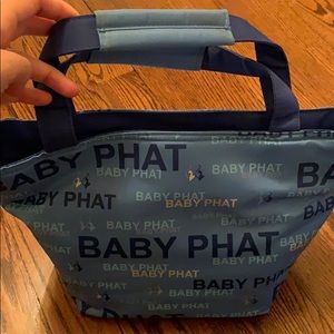 Baby phat mini tote bag in vynil